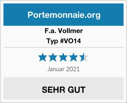 F.a. Vollmer Typ #VO14 Test