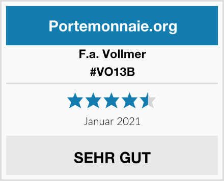 F.a. Vollmer #VO13B Test