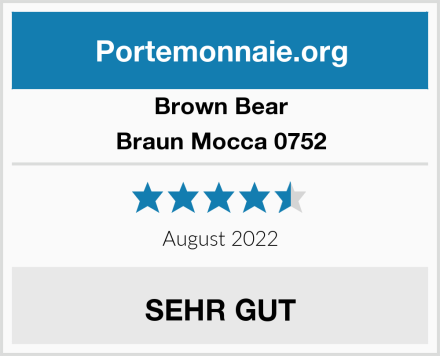 Brown Bear Braun Mocca 0752 Test