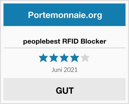  peoplebest RFID Blocker Test
