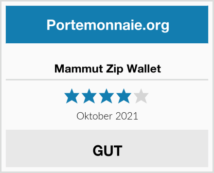  Mammut Zip Wallet Test