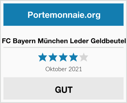  FC Bayern München Leder Geldbeutel Test