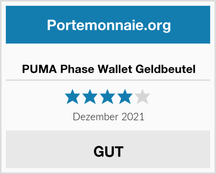  PUMA Phase Wallet Geldbeutel Test