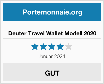  Deuter Travel Wallet Modell 2020 Test