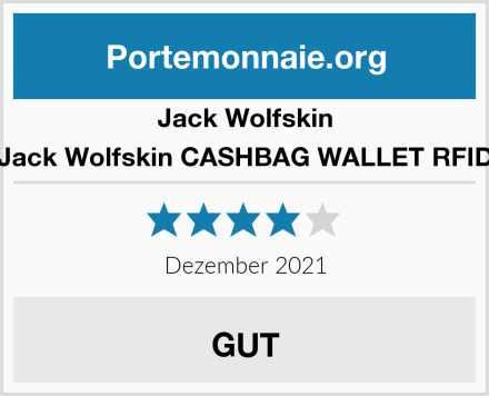 Jack Wolfskin Jack Wolfskin CASHBAG WALLET RFID Test