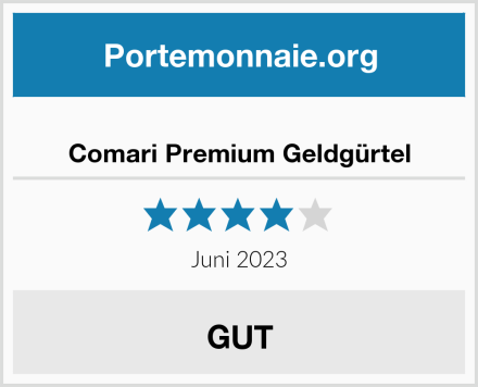  Comari Premium Geldgürtel Test