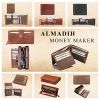  ALMADIH Premium Leder Portemonnaie